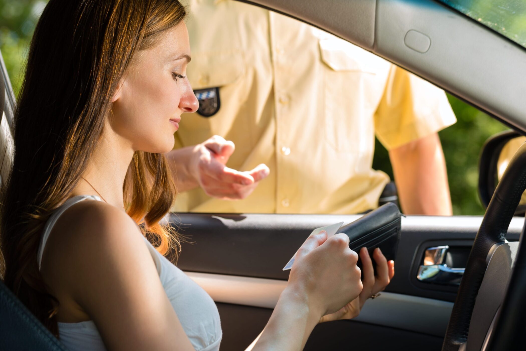 pulled over in michigan regulations handing over id