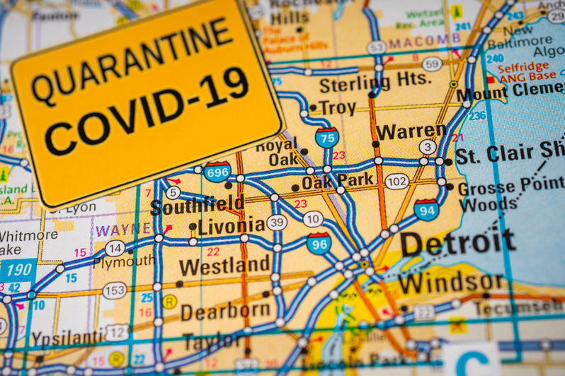 How Coronavirus Spread Through Detroit Police Department