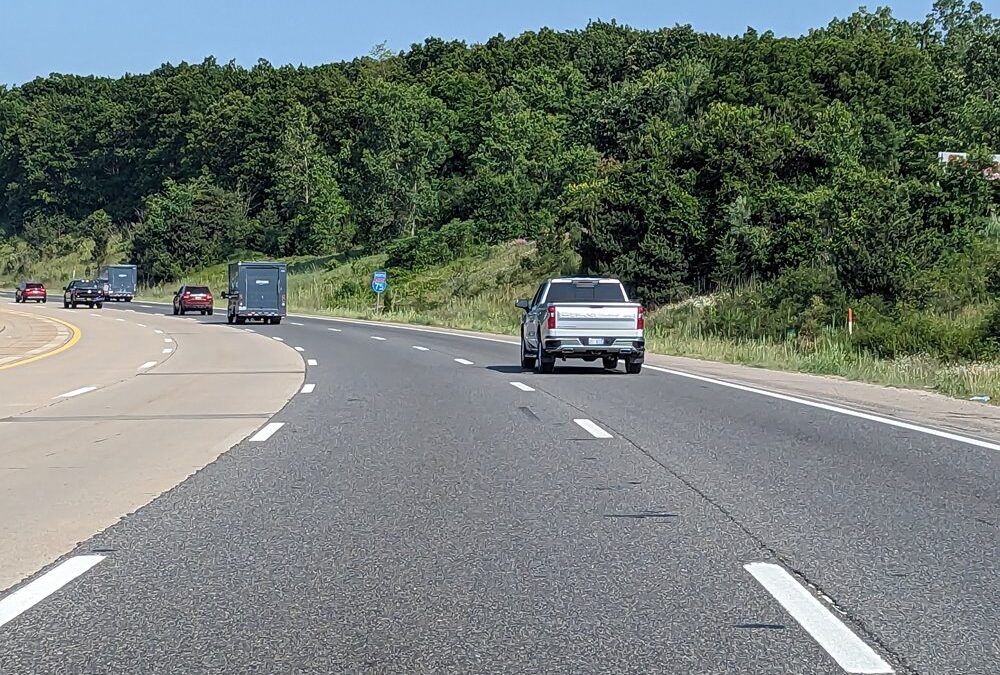Detroit, MI – Truck Wreck, Rollover Causes Injury on 18 Mile at Van Dyke