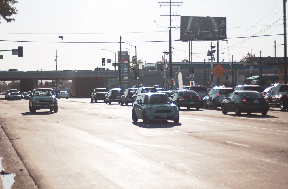 Detroit, MI - Car crash at M-39 &