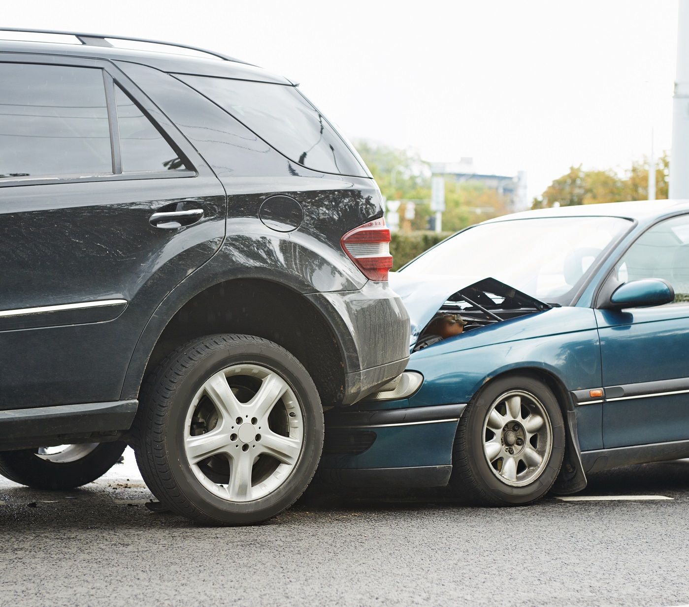 Mason, MI - Car Crash on Saginaw St