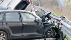 Lansing, MI - Two-Vehicle Wreck at Michigan & Pennsylvania Aves Ends in Injuries