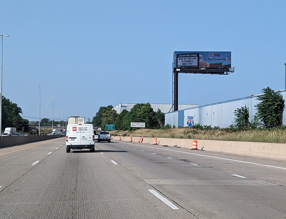 Detroit, MI - I-94 Site of Injury Car