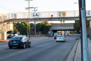 Detroit, MI - I-96 at M-8 Site of Car Accident with Injuries