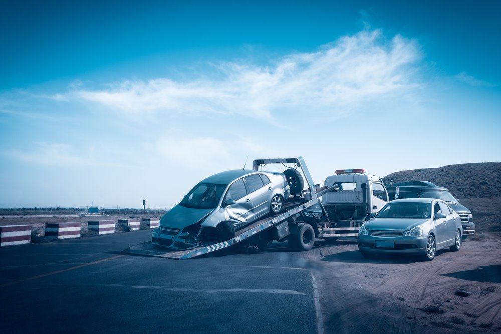 Detroit, MI - I-75 Scene of Accident, Injuries