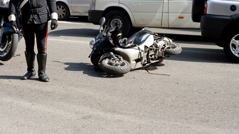 Grand Rapids, MI - Motorcyclist Hospitalized in Wreck