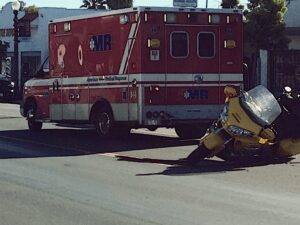 Hazel Park, MI - I-75 & 8 Mile Rd Site of Crash with Injuries