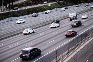 Detroit, MI - Injury Accident on I-275 near M-14 Blocks Multiple Lanes