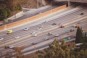 Detroit, MI - Major Car Wreck on I-94 after Middlebelt Road