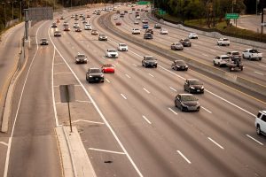 Detroit, MI - I-96 Site of Injury Accident After Novi Rd