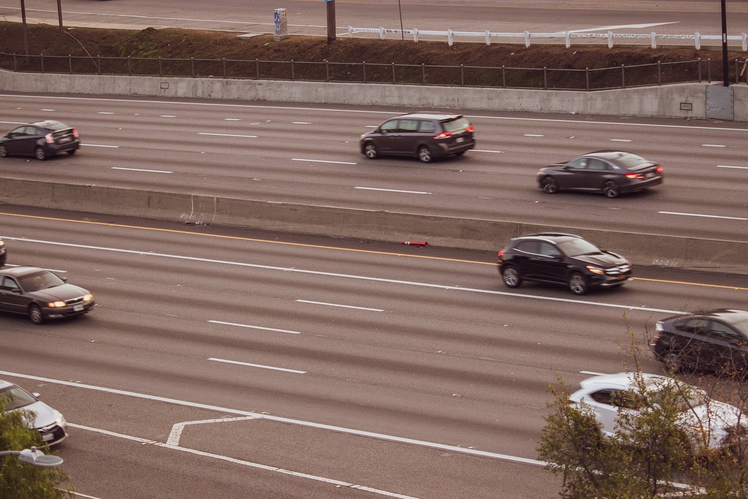 Lansing, MI - Multi-Car Wreck on US-127 after