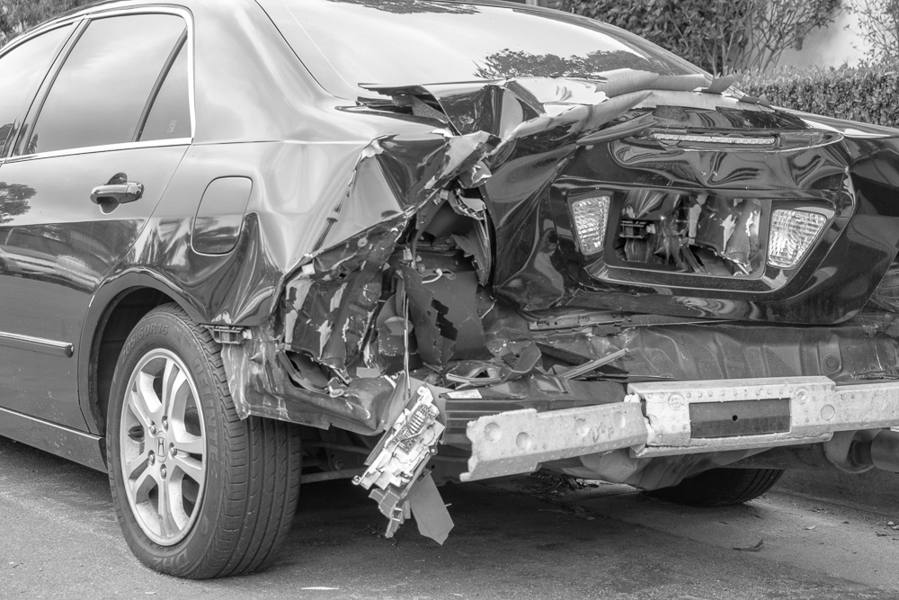 Hampton Twp., MI – Car Crash at W