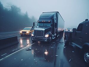 Warren, MI – Van Involved in Crash with Semi at 11 Mile Rd & Van Dyke Ave